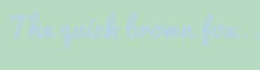 Image with Font Color B2D3E0 and Background Color B7DBC1
